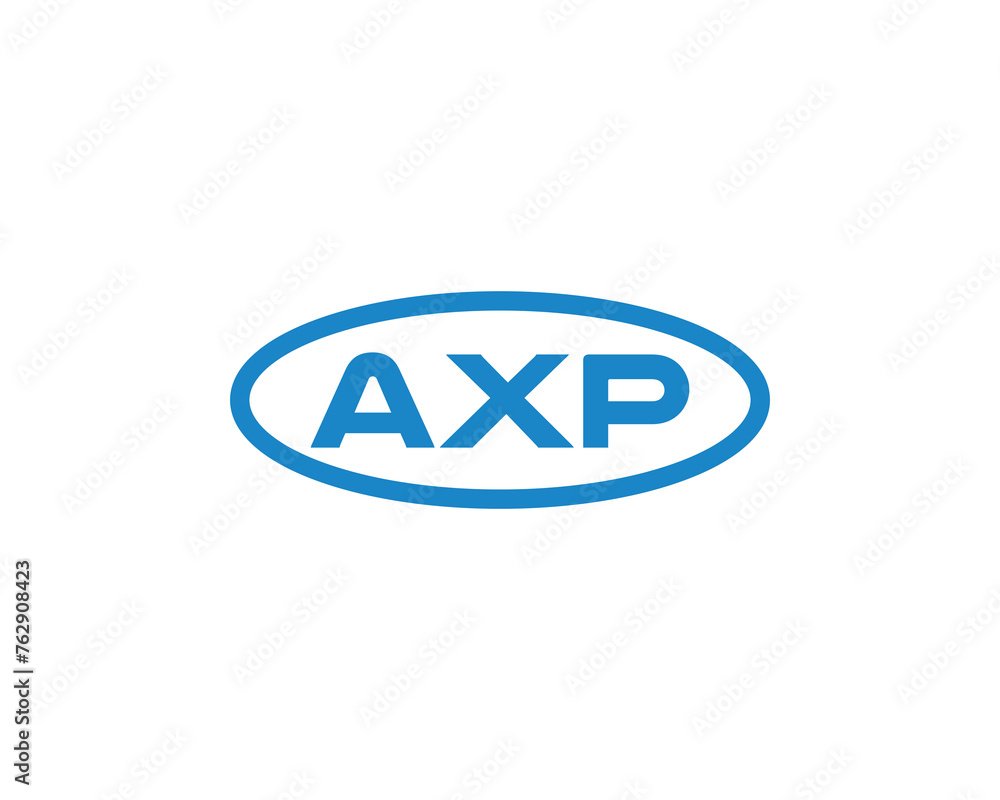 AXP logo design vector template AXP logo design vector template