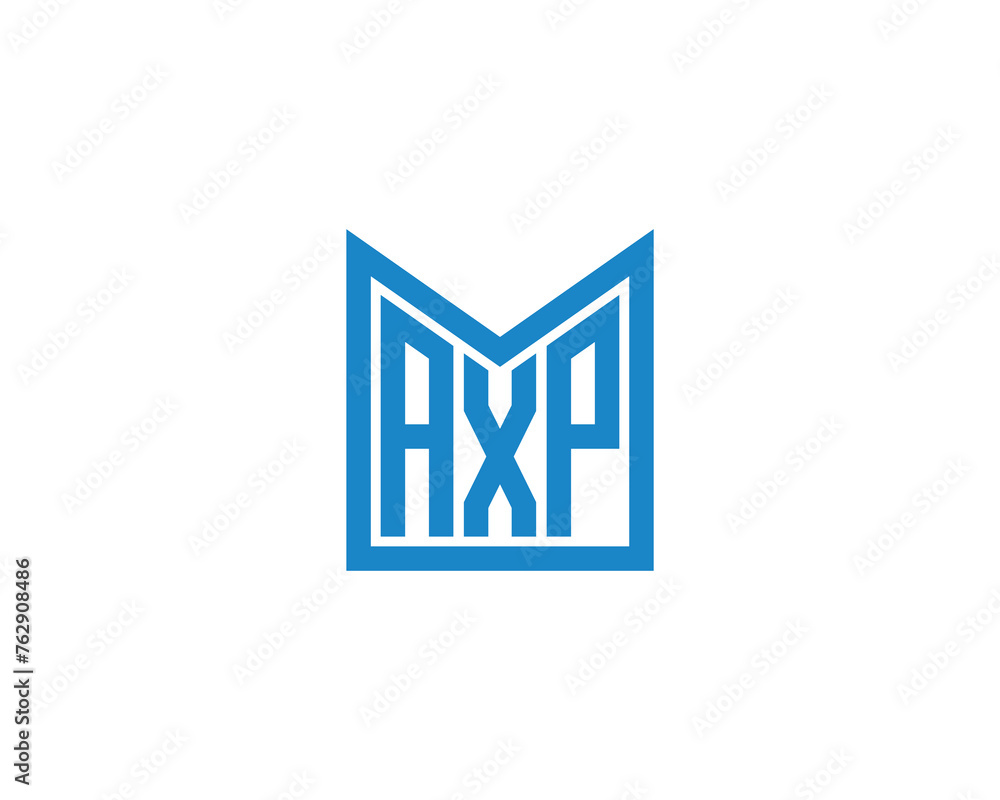 AXP logo design vector template AXP logo design vector template
