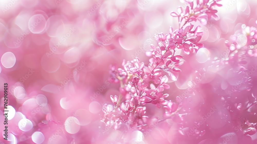 abstract blurred soft focus of glamour bright pink color background concept : Generative AI