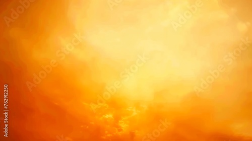 Gradient Overlay Orange Sunset Sunrise Pastel Sof Effect Background Pattern Abstract Texture Design Summer Nature Spring Light Beauty Spring Template Mockup Yellow Color Wallpaper Trop : Generative AI © Generative AI