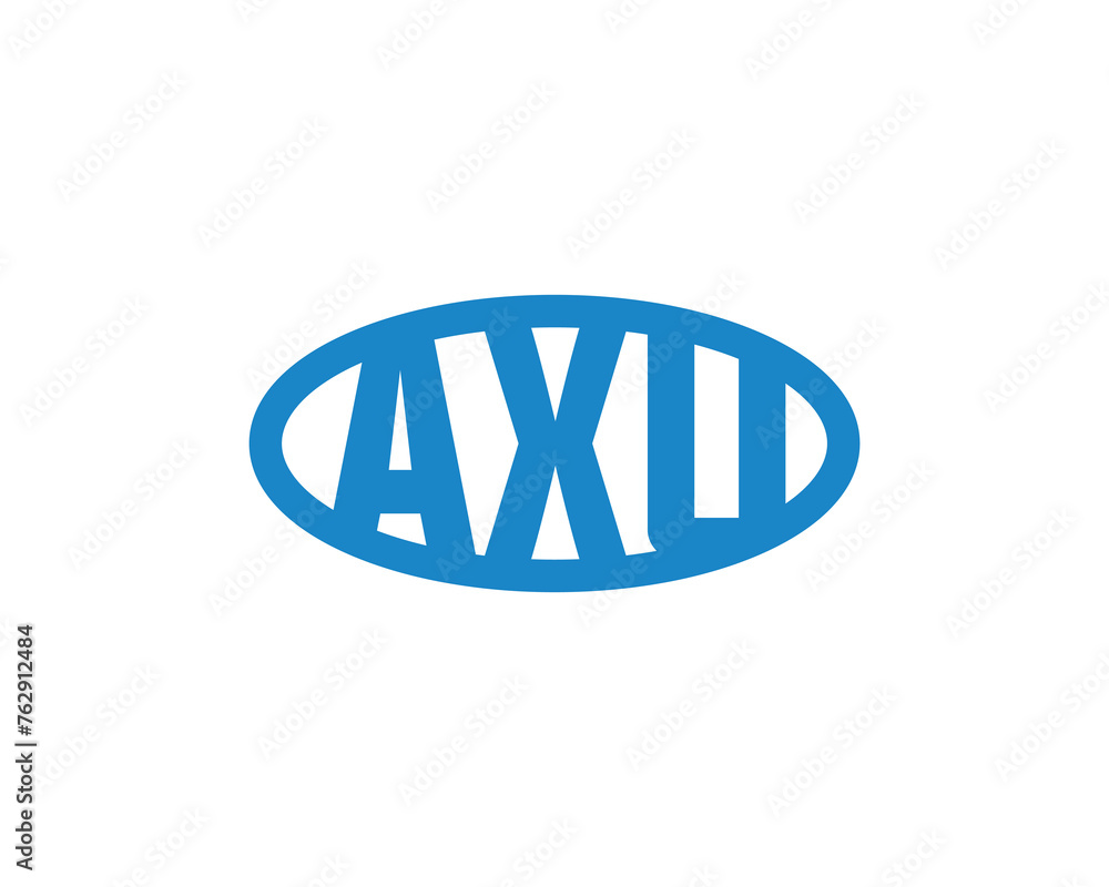 AXU Logo design vector template AXU Logo design vector template