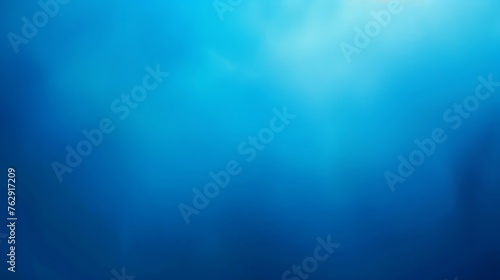 Blue grainy gradient background with soft transitions For covers wallpapers brands social media : Generative AI