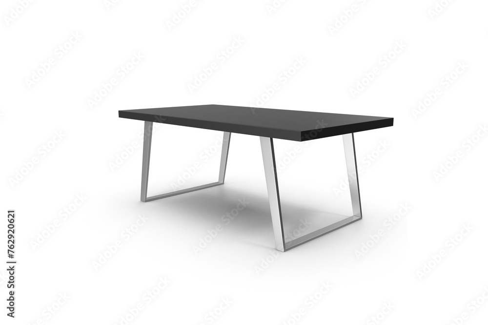 table on a white background table on a white background