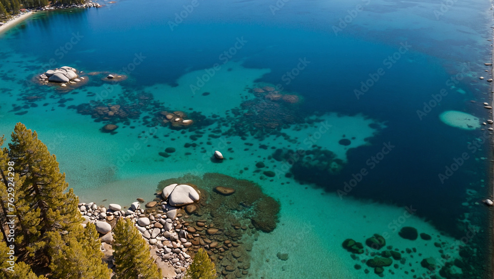 Lake Tahoe Aerial Lake Tahoe Aerial