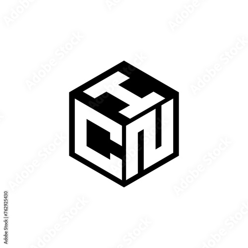CNI letter logo design in illustration. Vector logo, calligraphy designs for logo, Poster, Invitation, etc.
