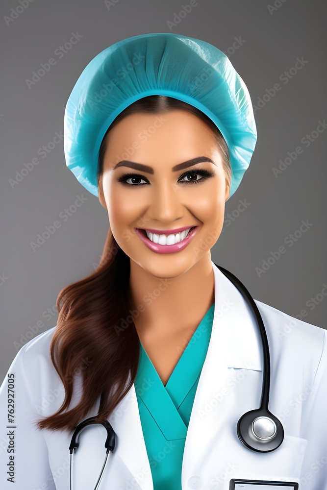 portrait of a female surgery doctor portrait of a female surgery doctor