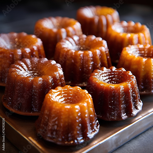 Le canelé est une tradition bordelaise qui appartient au patrimoine culinaire de l'Aquitaine photo