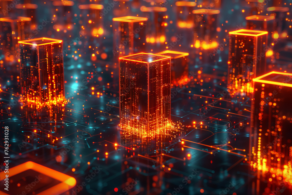 A grid of rectangular batteries electrons of power and innovation to futuristic A grid of rectangular batteries electrons of power and innovation to futuristic