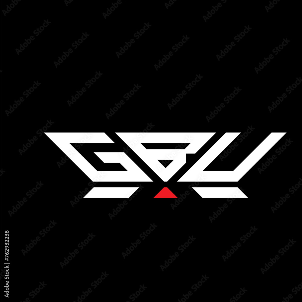 GBU letter logo vector design, GBU simple and modern logo. GBU luxurious alphabet design GBU letter logo vector design, GBU simple and modern logo. GBU luxurious alphabet design