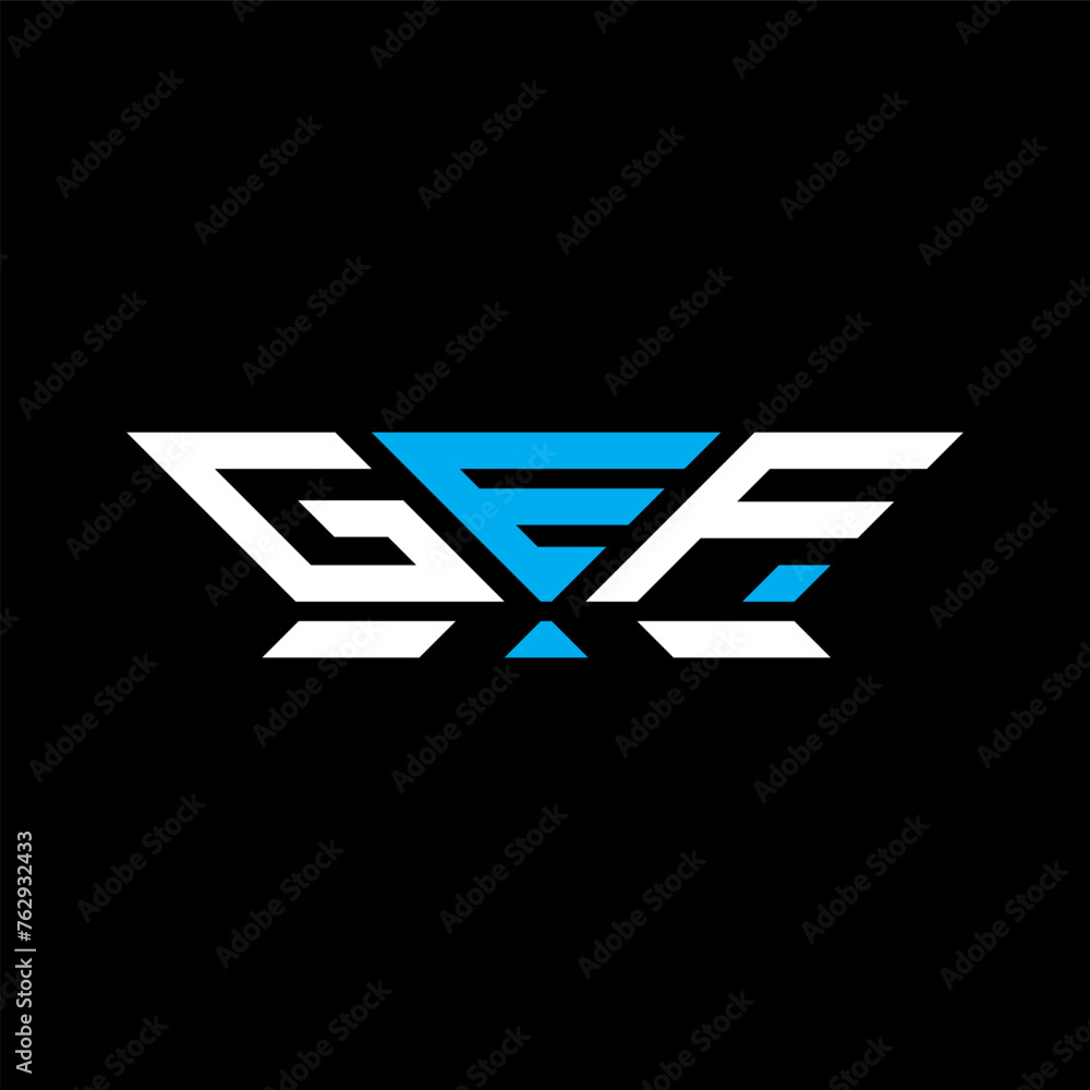 GEF letter logo vector design, GEF simple and modern logo. GEF luxurious alphabet design GEF letter logo vector design, GEF simple and modern logo. GEF luxurious alphabet design