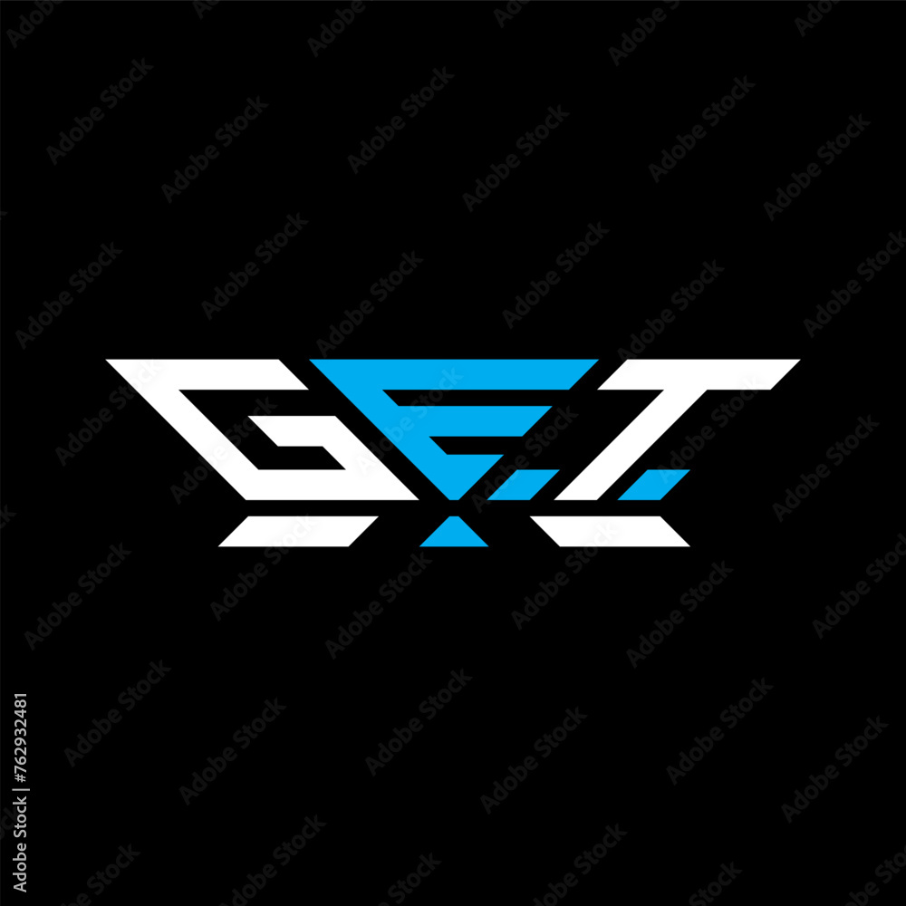GET letter logo vector design, GET simple and modern logo. GET luxurious alphabet design GET letter logo vector design, GET simple and modern logo. GET luxurious alphabet design