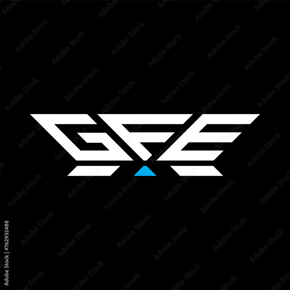GFE letter logo vector design, GFE simple and modern logo. GFE luxurious alphabet design GFE letter logo vector design, GFE simple and modern logo. GFE luxurious alphabet design