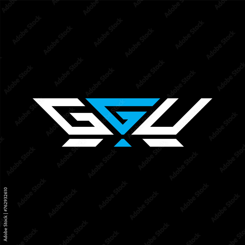 GGU letter logo vector design, GGU simple and modern logo. GGU luxurious alphabet design GGU letter logo vector design, GGU simple and modern logo. GGU luxurious alphabet design