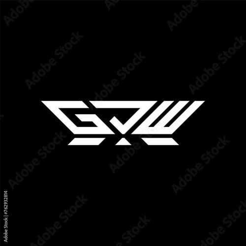 GJW letter logo vector design, GJW simple and modern logo. GJW luxurious alphabet design