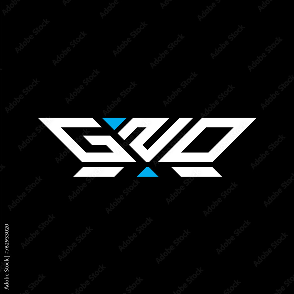 GNO letter logo vector design, GNO simple and modern logo. GNO luxurious alphabet design