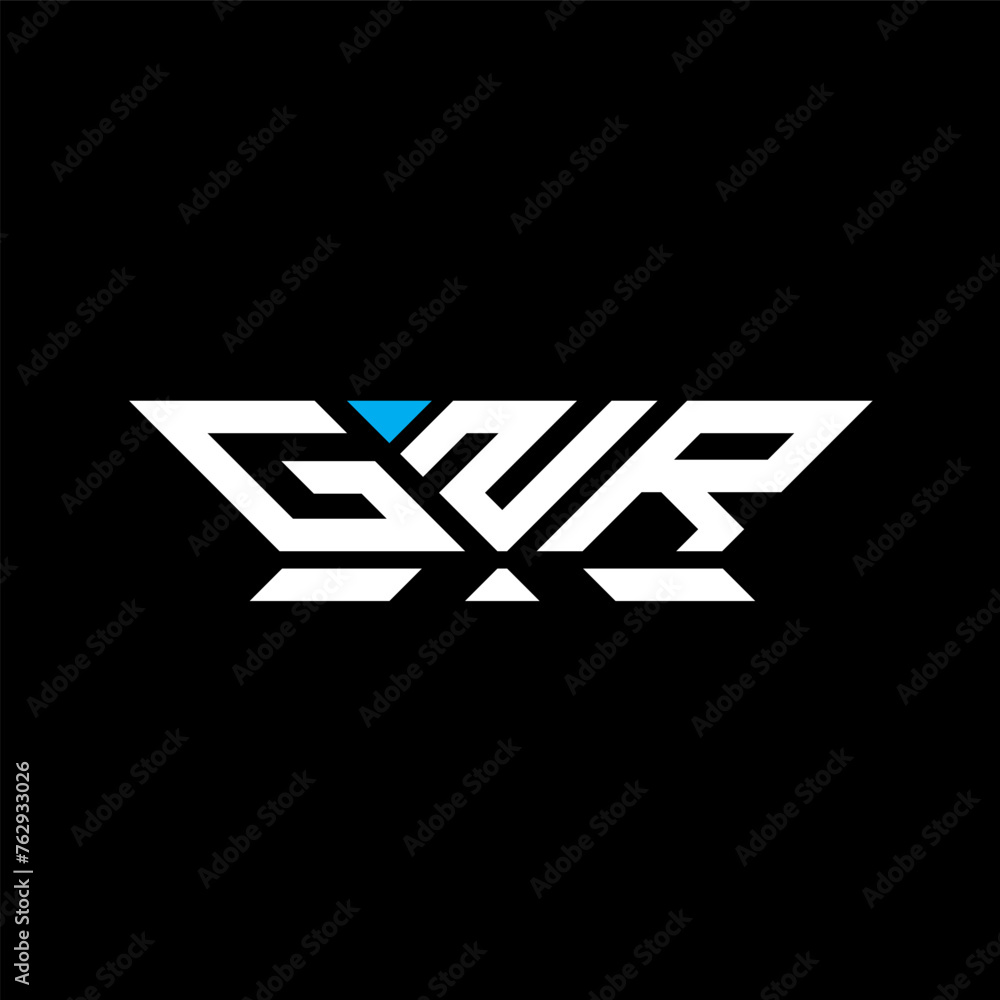 GNR letter logo vector design, GNR simple and modern logo. GNR luxurious alphabet design
