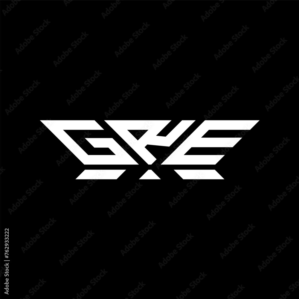 GRE letter logo vector design, GRE simple and modern logo. GRE luxurious alphabet design GRE letter logo vector design, GRE simple and modern logo. GRE luxurious alphabet design