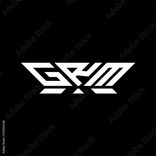 GRM letter logo vector design, GRM simple and modern logo. GRM luxurious alphabet design