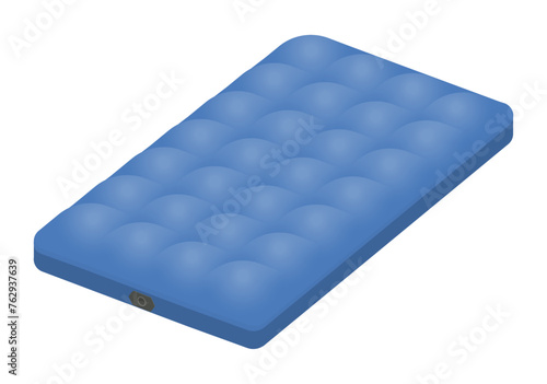 エアーベッドのイラスト