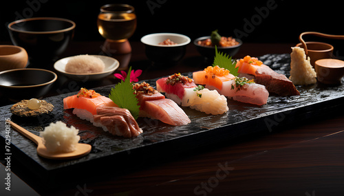 Japanese Omakase Sushi, premium form of culinary art from Asia