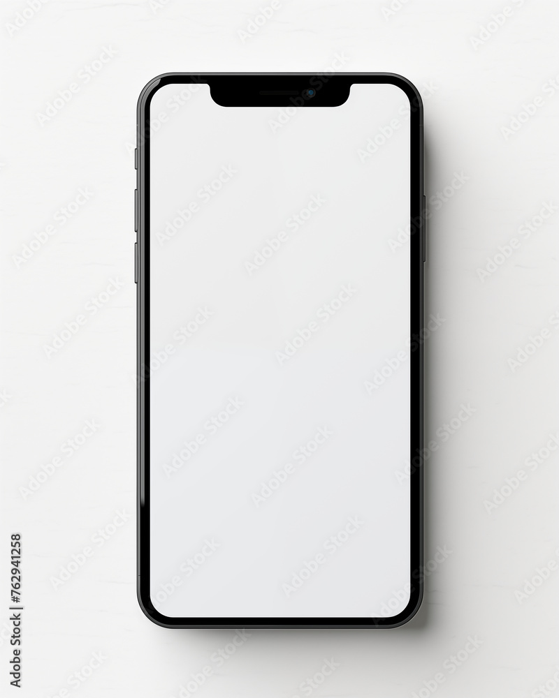front view smartphone mockup blank white display phone front view smartphone mockup blank white display phone