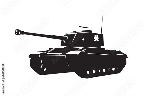 tank isolated on white