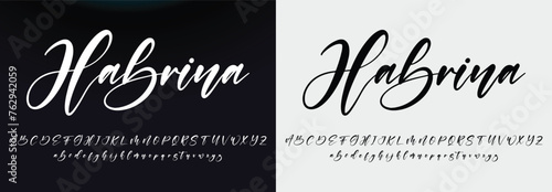 
Signature Font Calligraphy Logotype Script Brush Font Type Font lettering handwritten photo