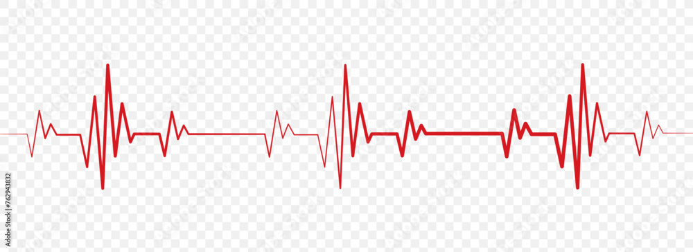 Heart pulse and heartbeat. heartbeat lone, cardiogram. beautiful healthcare, medical background. modern simple design for medical apps, websites and hospital. vector design.