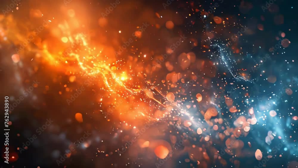 Abstract background with glowing particles.,. Abstract background with glowing particles.,.