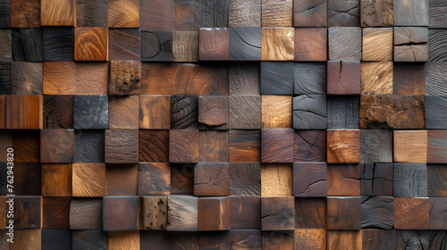 background that challenges traditional perceptions by blending wood with elements from different design realms