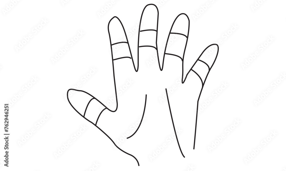 hand one line drawing on white isolated background. Vector illustration
hand one line drawing on white isolated background. Vector illustration