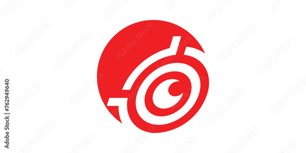 camera target logo design, logo design template, symbol, creative idea. camera target logo design, logo design template, symbol, creative idea.