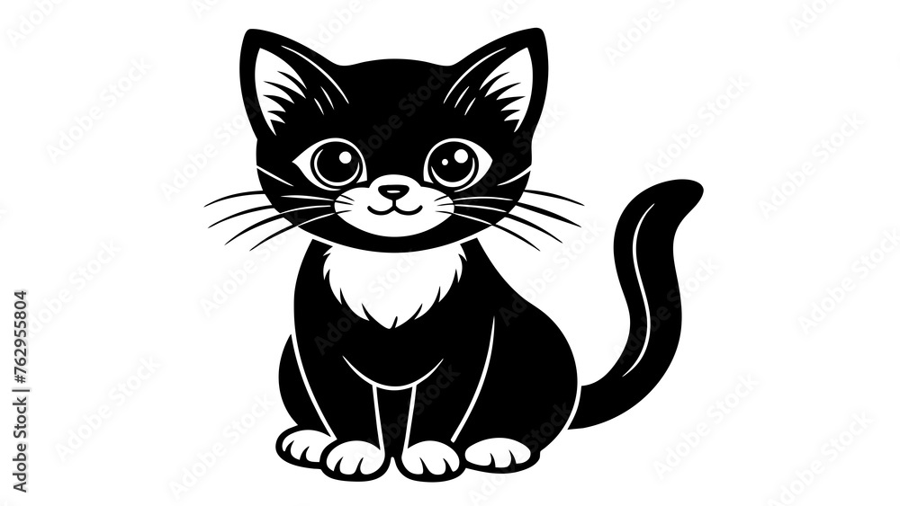 Obraz premium Stunning Cat Vector Illustrations to Charm Your Audience