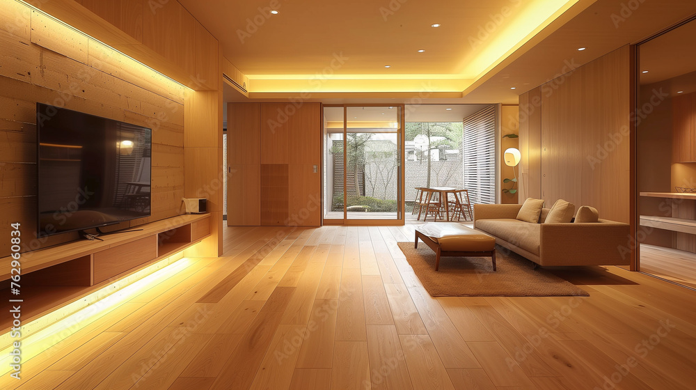 Japanese style contemporary living room Japanese style contemporary living room