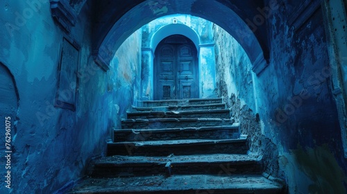 Mystical Blue Archway