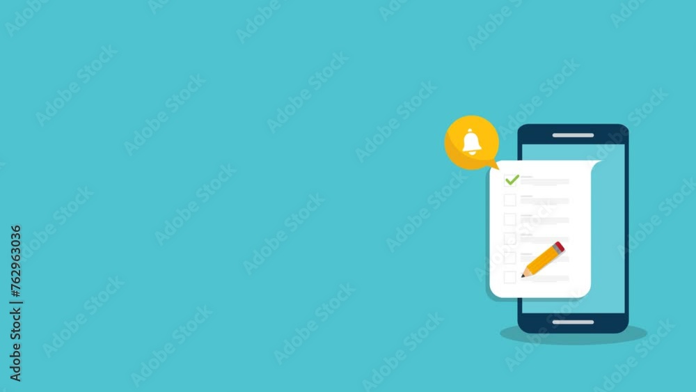 Check list document on smartphone, smartphone with paper check list and to do list with checkboxes, concept of survey, online quiz, completed things or done test, feedback.
Check list document on smartphone, smartphone with paper check list and to do list with checkboxes, concept of survey, online quiz, completed things or done test, feedback.