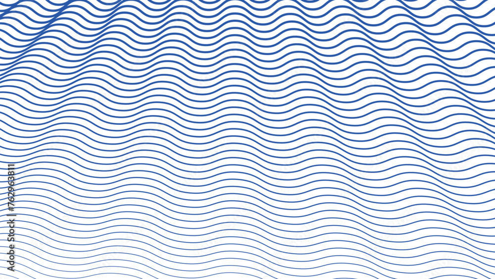 Blue wave line abstract background vector image Blue wave line abstract background vector image