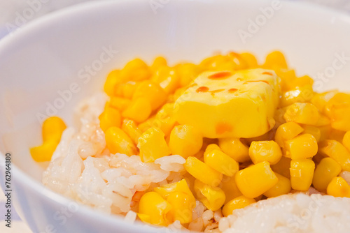 おいしいトウモロコシご飯