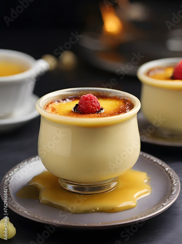 The Beautiful Charm of Crème Brûlée. Generative AI