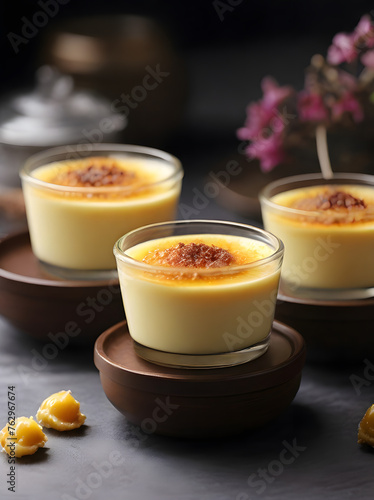 The Beautiful Charm of Crème Brûlée. Generative AI