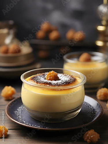 The Beautiful Charm of Crème Brûlée. Generative AI