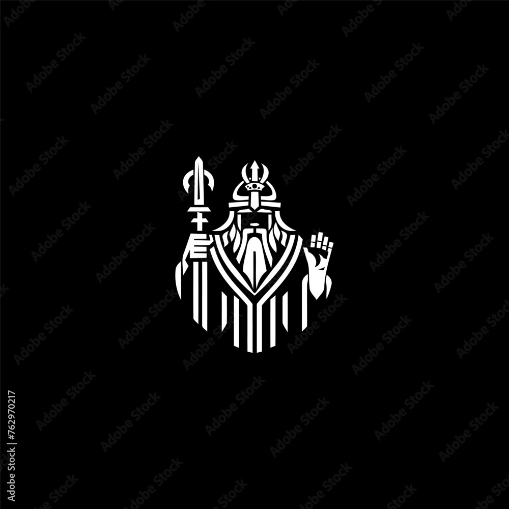 God city logo design vector icon flat illustration God city logo design vector icon flat illustration