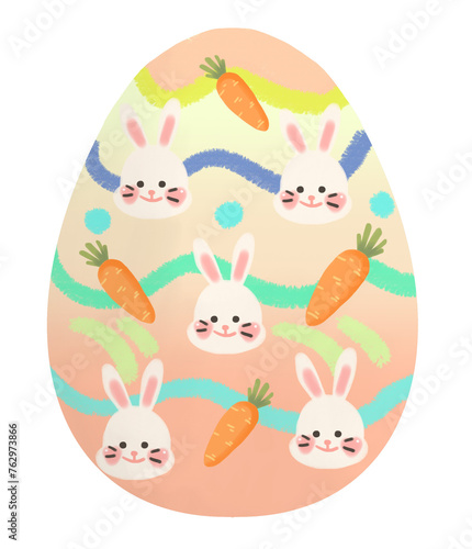 easter egg illustration