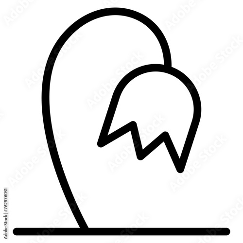 wilted flower icon