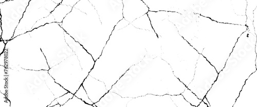 Vector scratch grunge rusty background, realistic cracks on dry paint surface on transparent background.