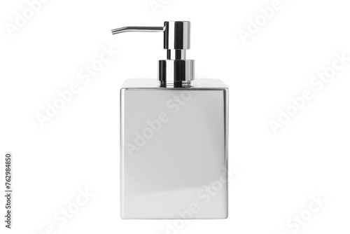 Soap Dispenser on White Background. On a White or Clear Surface PNG Transparent Background..
