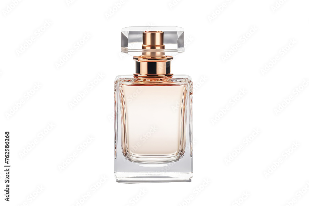 Bottle of Perfume on White Background. On a White or Clear Surface PNG Transparent Background.. Bottle of Perfume on White Background. On a White or Clear Surface PNG Transparent Background..