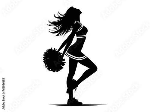 Cheer Squad: Vector Cheerleader Illustration