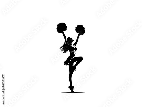Cheer Squad: Vector Cheerleader Illustration