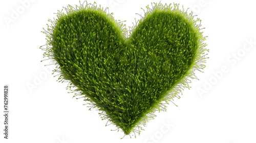 Create A High quality Fresh grass in heart shape